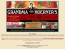 Website Snapshot of GRANDMA HOERNER'S FOODS, INC.